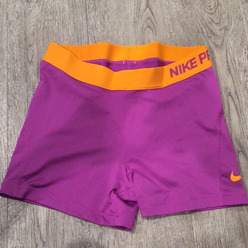 Nike pro spandex shorts